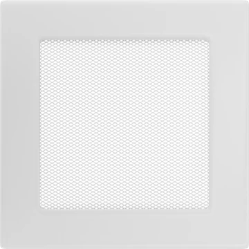 KRATKI EGYSZERŰ SZELLŐZŐRÁCS FEHÉR 17X17cm