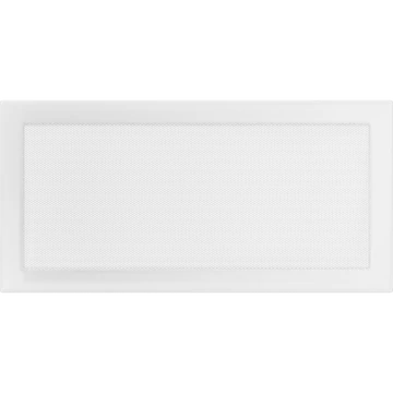 KRATKI EGYSZERŰ SZELLŐZŐRÁCS FEHÉR 22X45cm