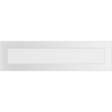 KRATKI EGYSZERŰ SZELLŐZŐRÁCS FEHÉR 11X42cm