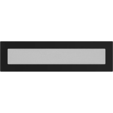 KRATKI EGYSZERŰ SZELLŐZŐRÁCS FEKETE 11x42cm