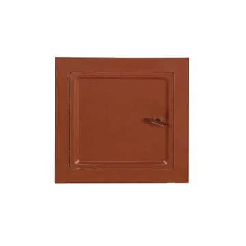 PARKANEX KÉMÉNYAJTÓ VÖRÖS ALAPOZÓVAL KEZELVE  140x140 mm