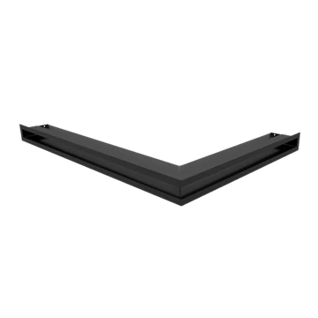 KRATKI MINIMAL SAROK SZELLŐZŐRÁCS FEKETE NL/60