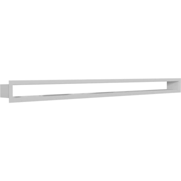 KRATKI MINIMAL FEHÉR KANDALLÓ SZELLŐZŐRÁCS 6x100cm /HÁTFAL NÉLKÜL/