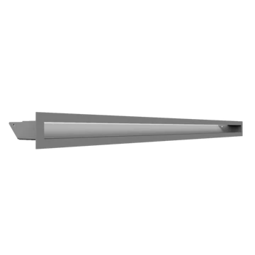 KRATKI MINIMAL SZELLŐZŐRÁCS FEHÉR 6x100cm  HÁTFALLAL