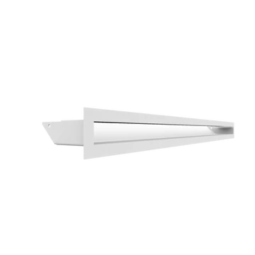 KRATKI MINIMAL SZELLŐZŐRÁCS FEHÉR 6x80cm  HÁTFALLAL