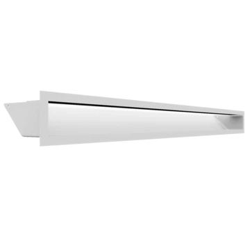 KRATKI MINIMAL SZELLŐZŐRÁCS FEHÉR 9x100cm HÁTFALLAL