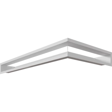 KRATKI MINIMAL SAROK SZELLŐZŐRÁCS FEHÉR NL/9/8040