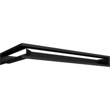 KRATKI MINIMAL SAROK SZELLŐZŐRÁCS FEKETE NP/9/8040