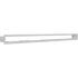 Kép 1/3 - KRATKI MINIMAL FEHÉR KANDALLÓ SZELLŐZŐRÁCS 6x100cm /HÁTFAL NÉLKÜL/